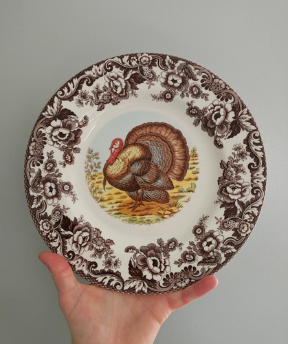 Spode woodland 27cm dinner - woodland,