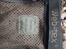 Web Tex Assault Vest Day Pack In British Army DPM