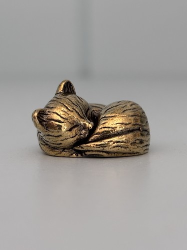 Solid brass miniature curled - solid,
