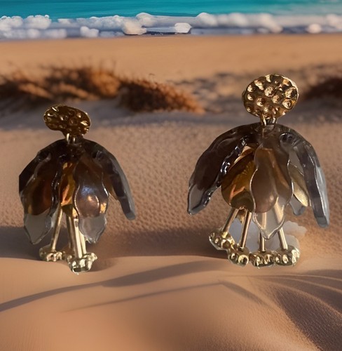 Nali huge flowers earrings