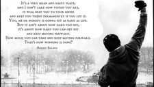 Rocky balboa quote typography - balboa,