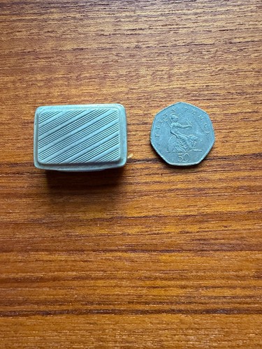 Antique silver vinaigrette - silver,