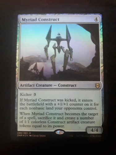 Mtg myriad construct zendikar - myriad,