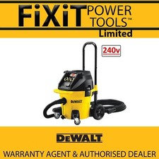 DeWalt DWV902M 240V 38L M-Class Wet/Dry Dust Extractor Impact RW