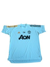 Manchester United Training Top 2020/21 Adidas White Poss Staff/Player Issue CW L