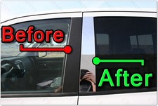 CHROME Pillar Posts for Audi