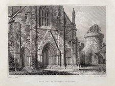 1848 Antique Print; St Magnus