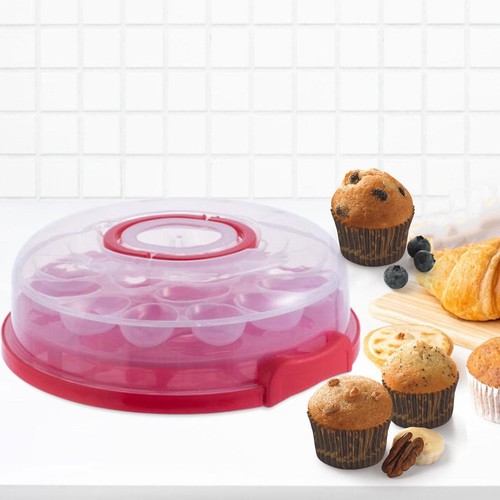 Cake carrier with lid portable - cake,