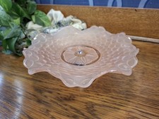 Art Deco Pale Pink Glass