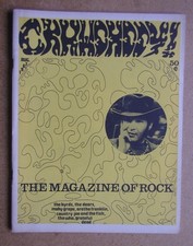 Crawdaddy Magazine #10 August 1967. The Doors, Cream, The Who, The Byrds etc
