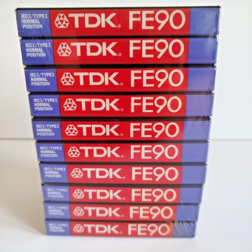 Tdk fe90 blank audio - tdk, cassette