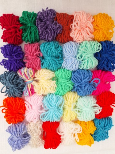 Small wool acrylic yarn - wool,