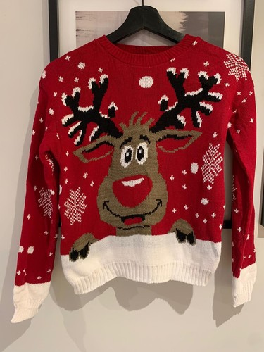 Girls christmas reindeer - girls,