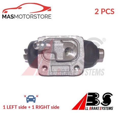Drum wheel brake cylinder - drum, pair