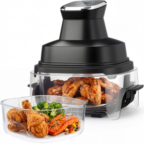 Halogen glass oven 1500w air - oven,