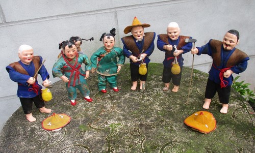 Vintage oriental chinese - 6, x