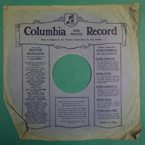 78rpm gramophone record - 12",