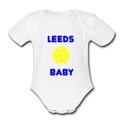Leeds united baby babygrow - leeds,