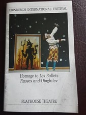 Ballet Programme 1987