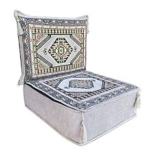 BOHO meditation gaming chair l Arabic majlis FLOOR cushions l Reading CHAIR