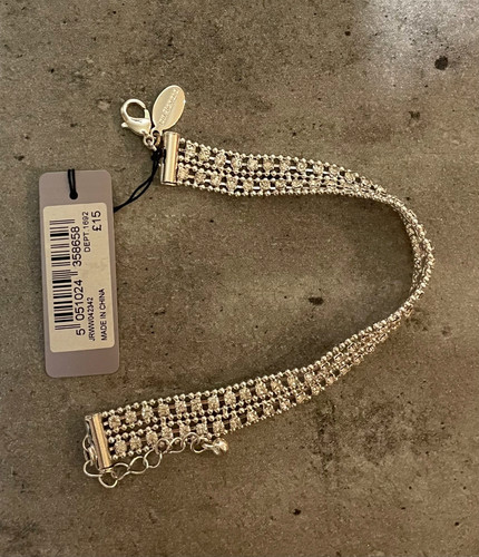 Jon richard silver bracelet - jon,