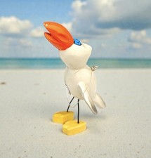 Vintage Wooden Seagull