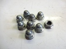 HONDA FLANGED HEAD NUTS - 90202-329-000 - 10MM x 1.25 ~ CB750 CB1000 VT600 XL600