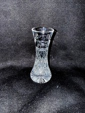 Webb Corbett Full Lead Crystal Miniature Bud Vase.