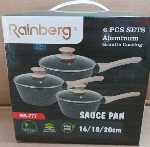 Saucepan set nonstick - set, with