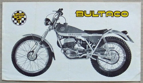 Bultaco sherpa motorcycle - bultaco,