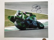 Scott Smart signed 2003 Superbike Red Bull Racing Motorcycle  bike 12" x 10"