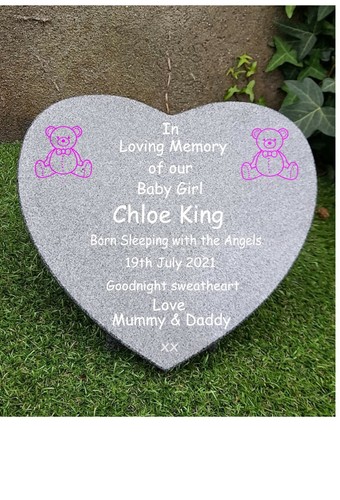 Engraved personalised grey - engraved,