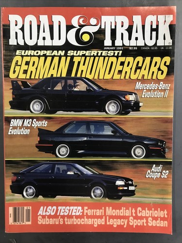 Road track magazine - track, magazine-january