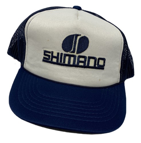 Vintage 80s shimano foam mesh - foam,
