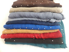 Beautiful Diamante Viscose Scarves Hijab Scarf Shawl Wrap 10 Colours 