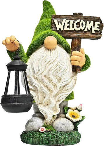 Garden gnome statue outdoor - gnome,
