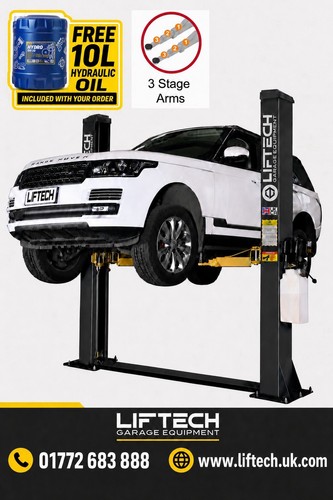 Post car lift 5 - 5, tonnes