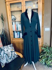 Vintage Victorian Edwardian Gothic Riding Coat/Dress - 10/12