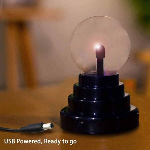 Touch sound plasma ball - &,