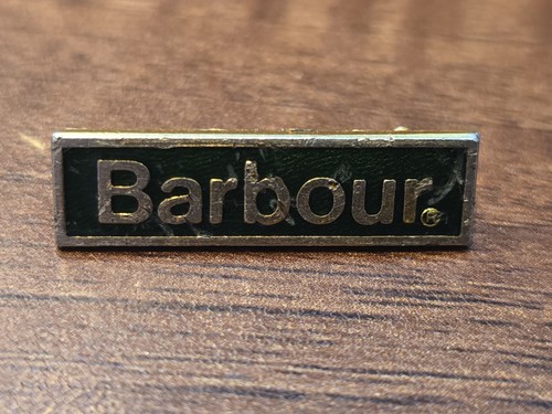 Vintage barbour enamel - barbour, pin