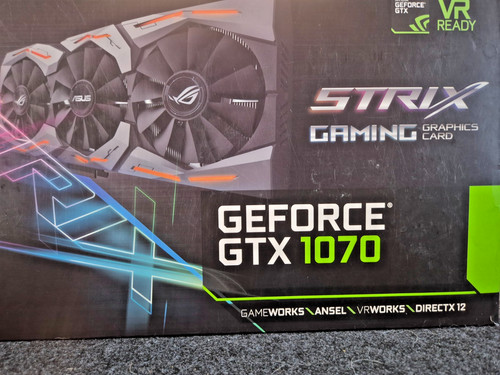 Asus rog strix gtx - rog, 8gb