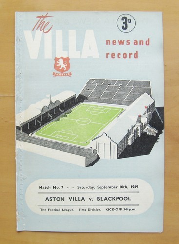 Aston villa blackpool - aston,