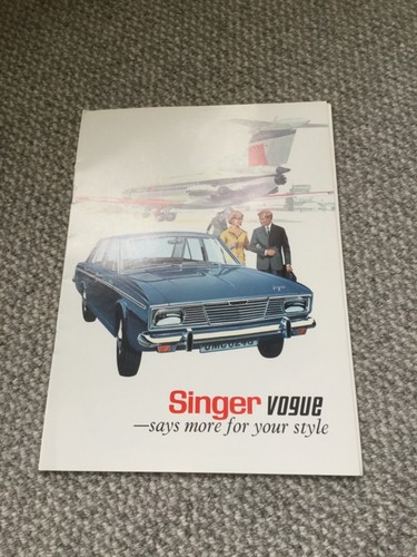 Singer vogue four door saloon - vogue,