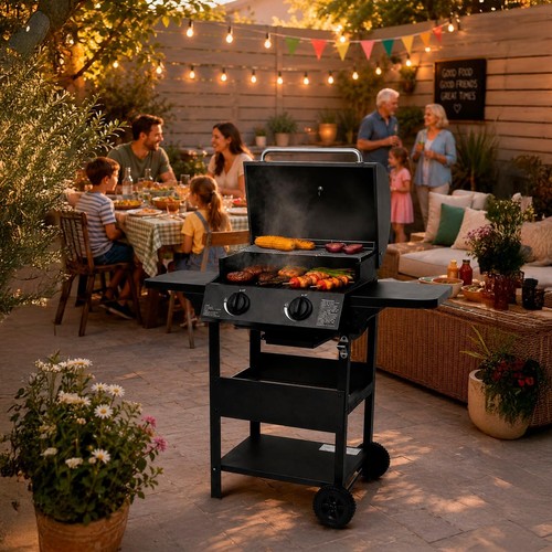 Burner gas bbq - gas, grill