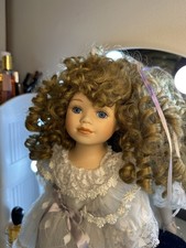 Vintage 16" Porcelain Doll