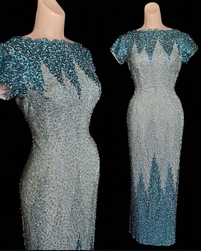 True vintage 1950s ice blue - true,