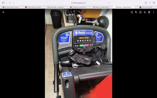 Treadmill with incline used - incline,