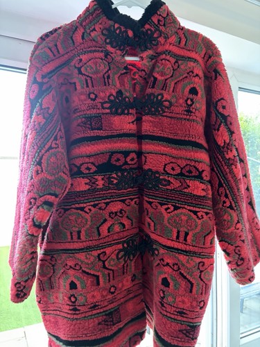 Vintage aztec pattern fleece - pattern,