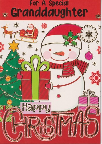 Granddaughter christmas - granddaughter,