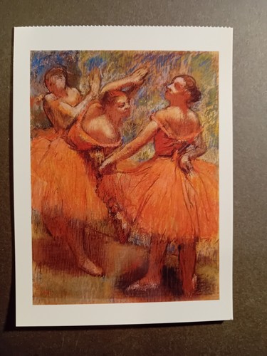 Edgar degas art - art, postcard,
